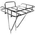 Porteur Front Rack: Polished Stainless Steel