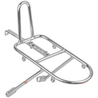 Randonneur Front Canti Rack: Polished Stainless Steel