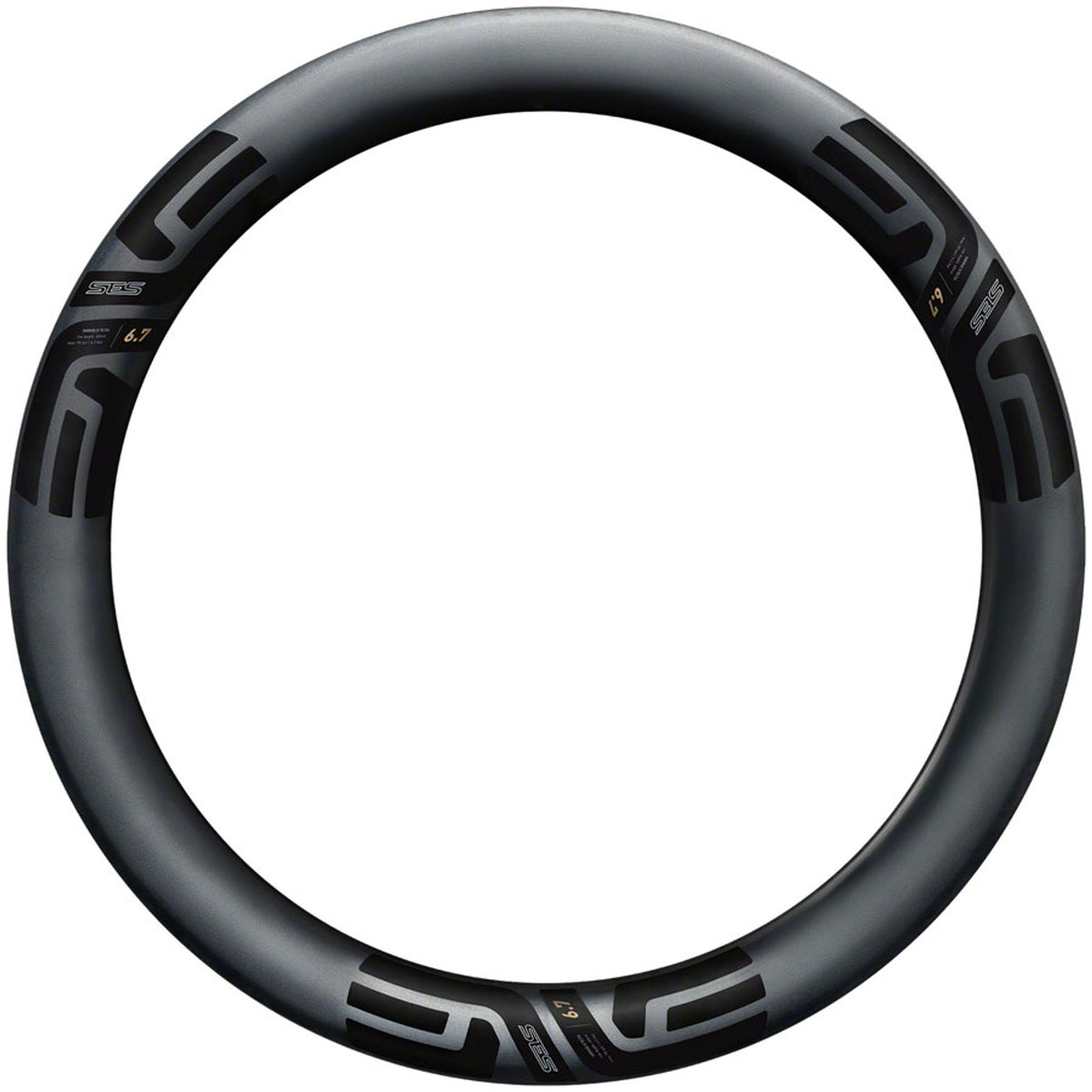 Ses Rims - 700 - Disc - 24H - Tubeless Ready - Black
