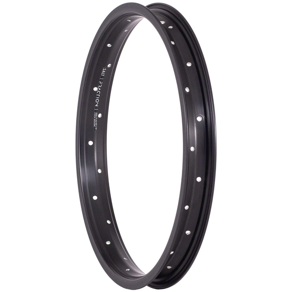 Fraction Rim - 16", Includes Rim Tape, Black
