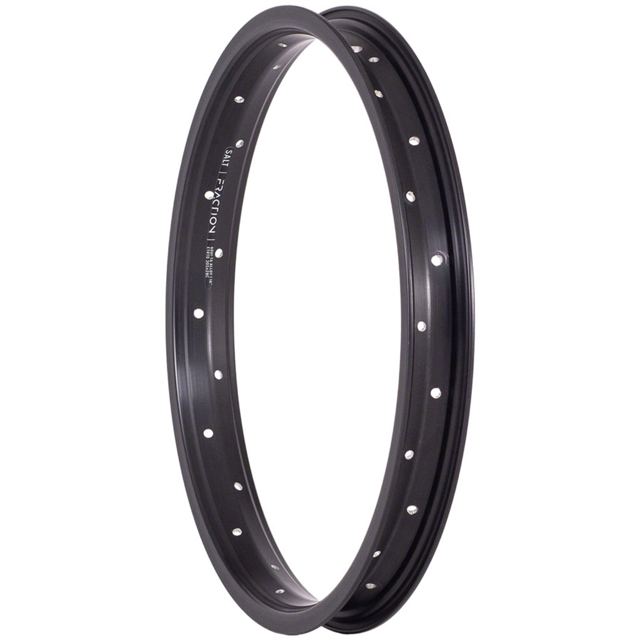 Fraction Rim - 16", Includes Rim Tape, Black