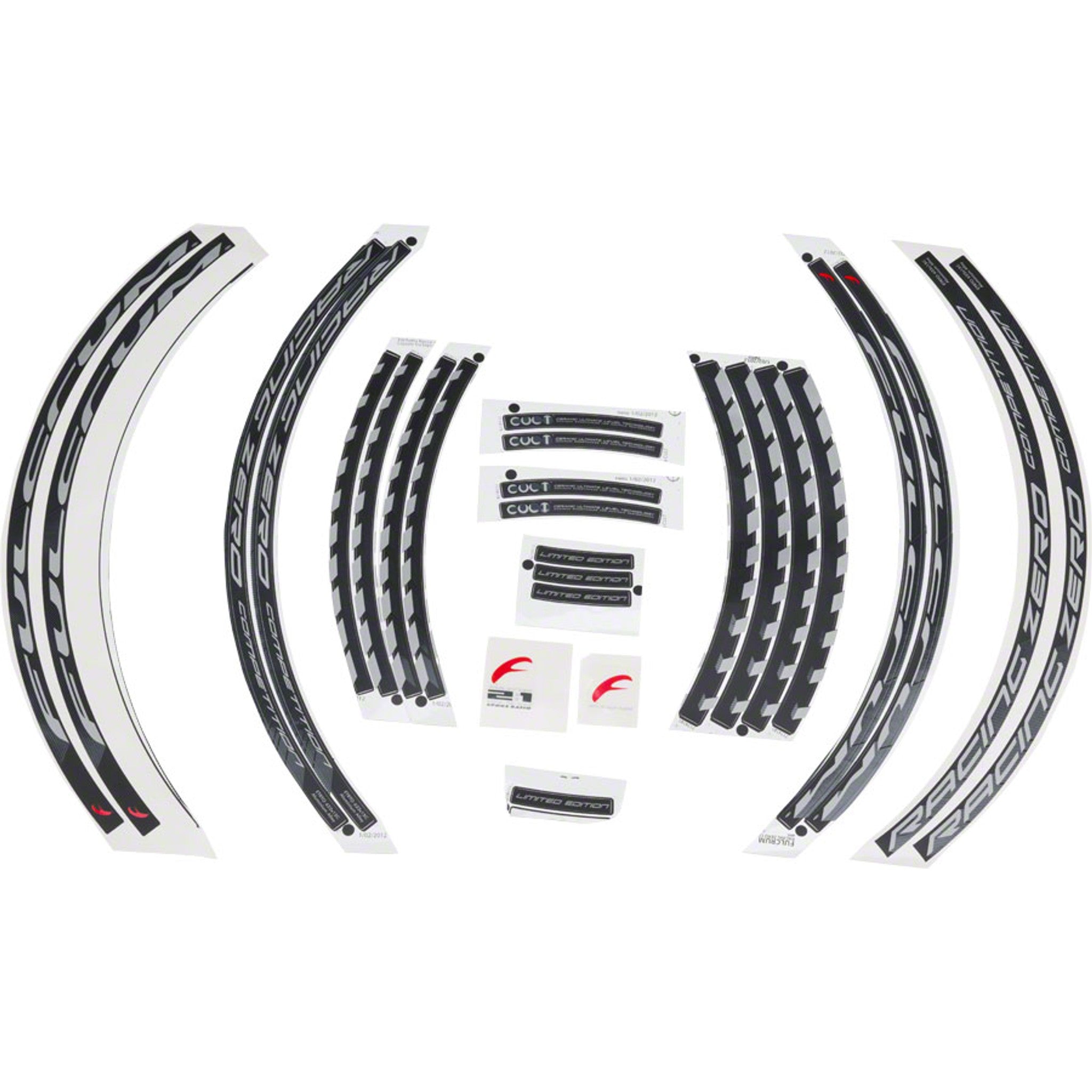 Racing Zero Limited Edition Label Kit 2012