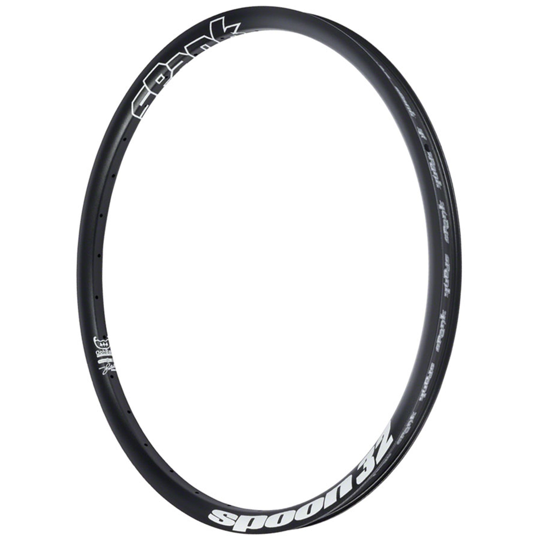 Spoon 32 Rim - 26", Disc, Black, 32H, Clincher