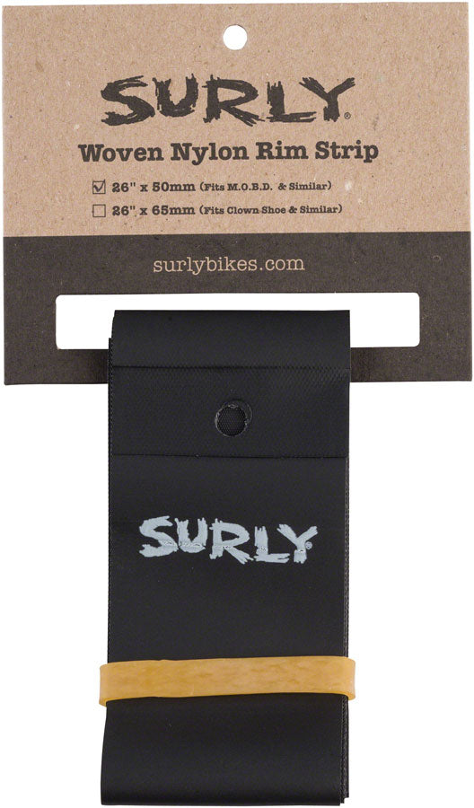 Rim Strip: For Other Brother Darryl Rim, Nylon, 50mm wide, Black