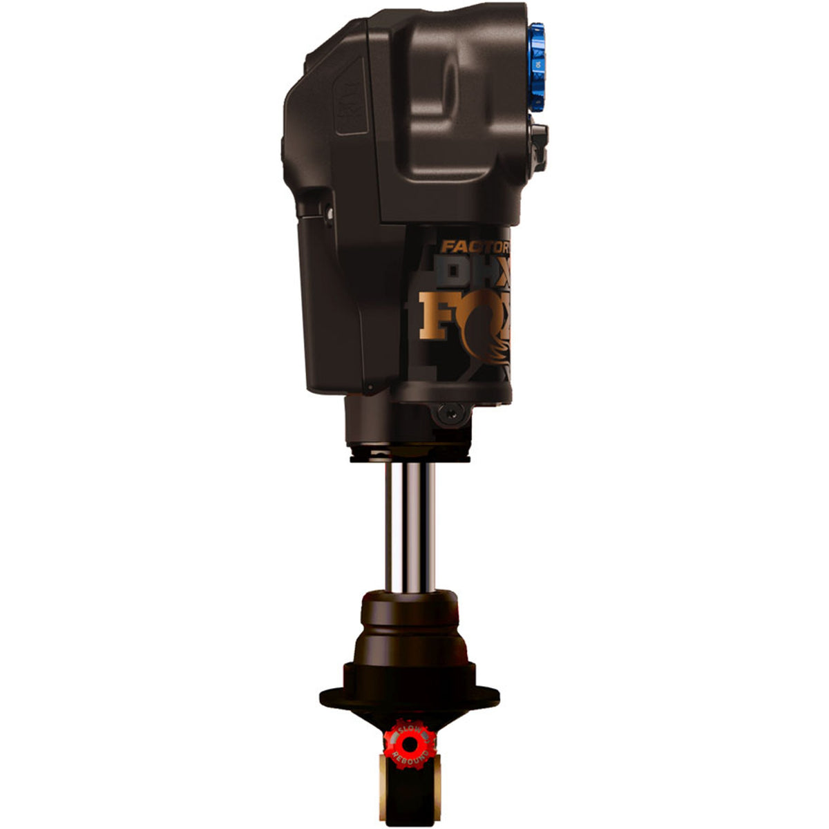 DHX Live Valve Neo Factory Rear Shock - Hard Chromoly Stanchion - Black