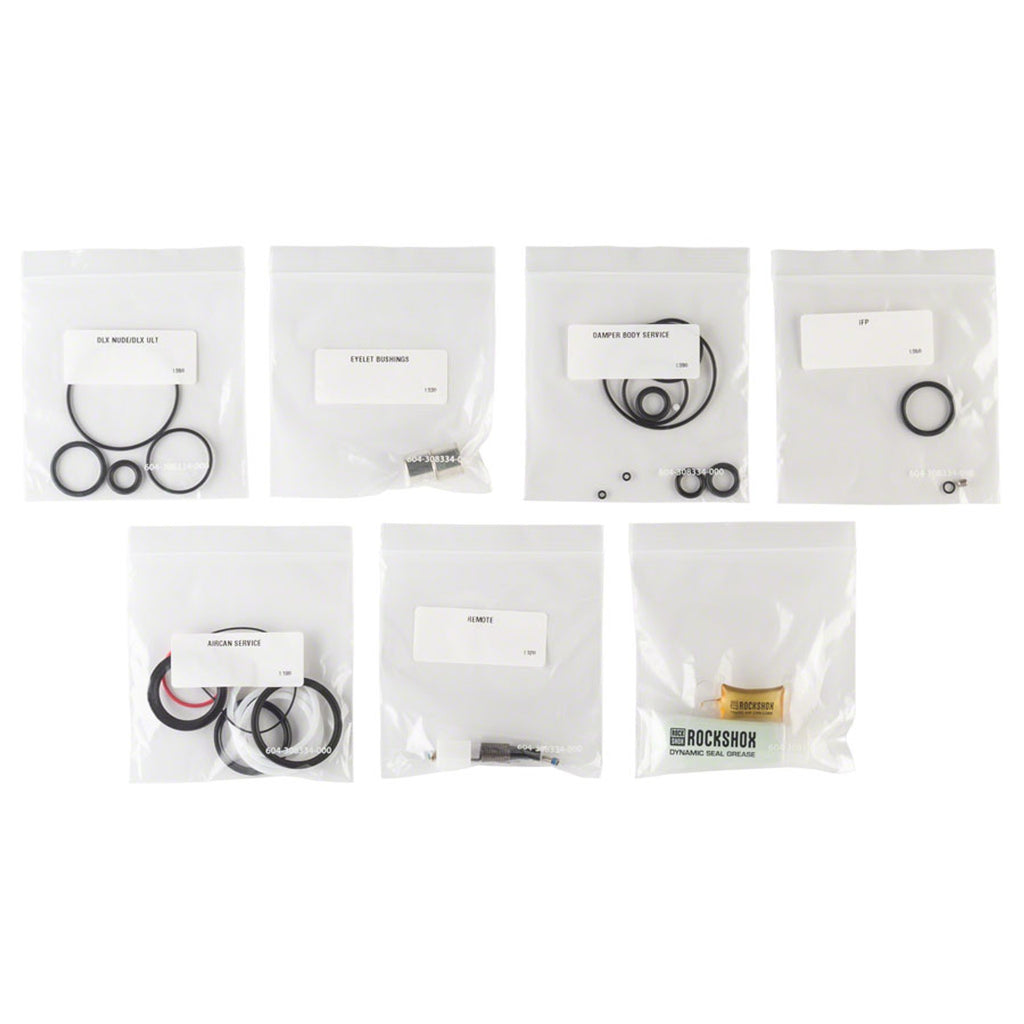 Rear Shock Full Service Kits - Rear Shock Service Kit - Rear Shock Service Kit