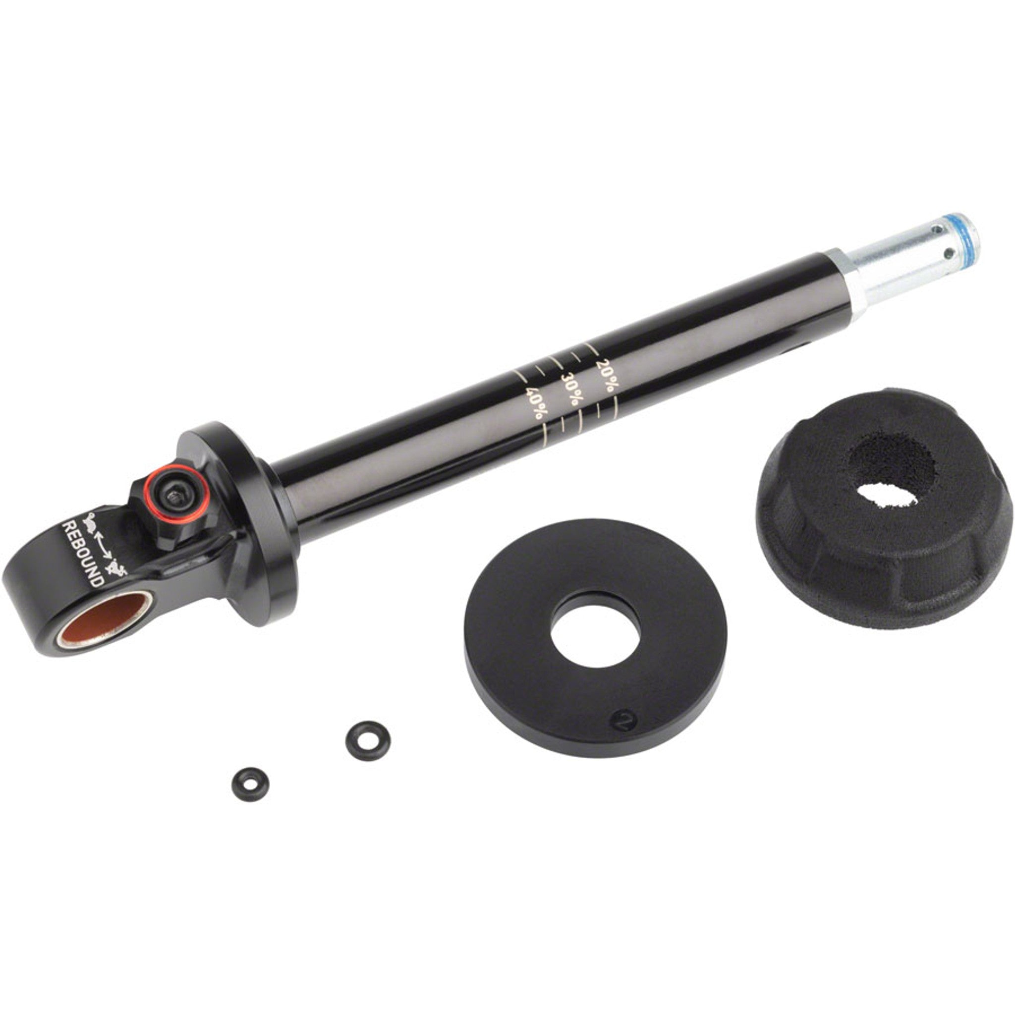 Super Deluxe Coil Damper Shaft - Rear Shock Damper Shaft Assembly