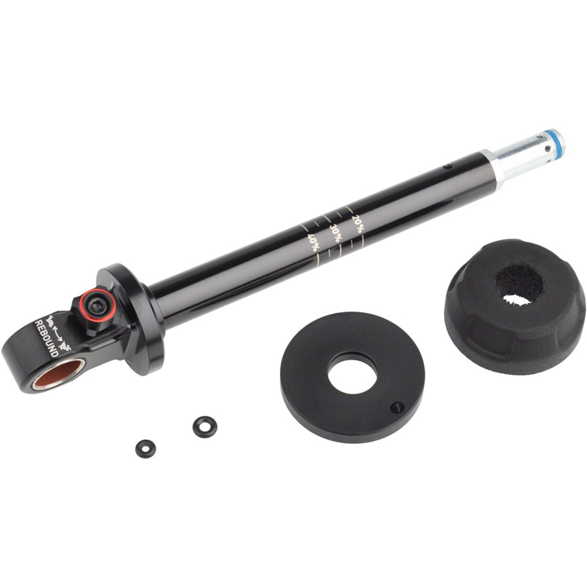 Super Deluxe Coil Damper Shaft - Rear Shock Damper Shaft Assembly