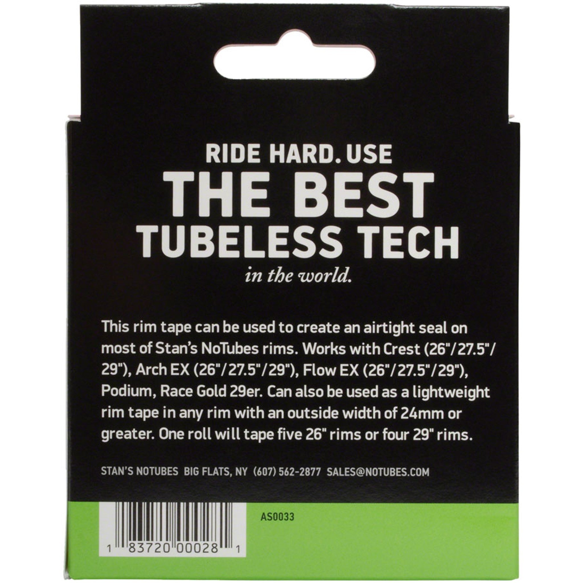 Rim Tape - Original Tubeless Rim Tape - Original Tubeless Rim Tape