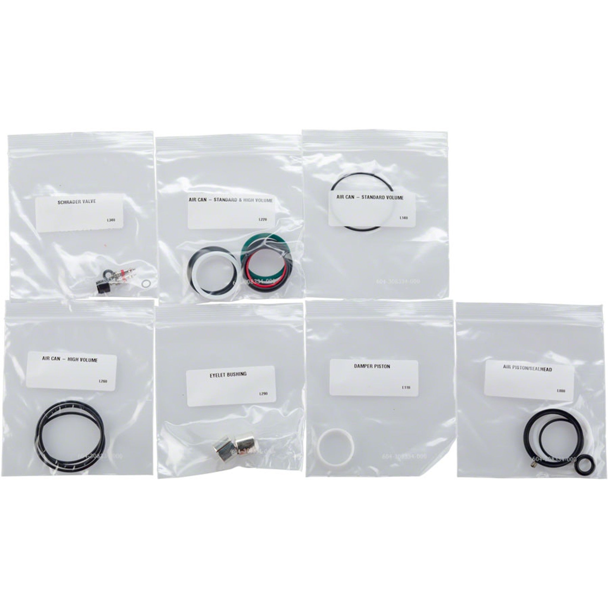 Rear Shock Basic Service Kits - Rear Shock Service Kit - Rear Shock Service Kit