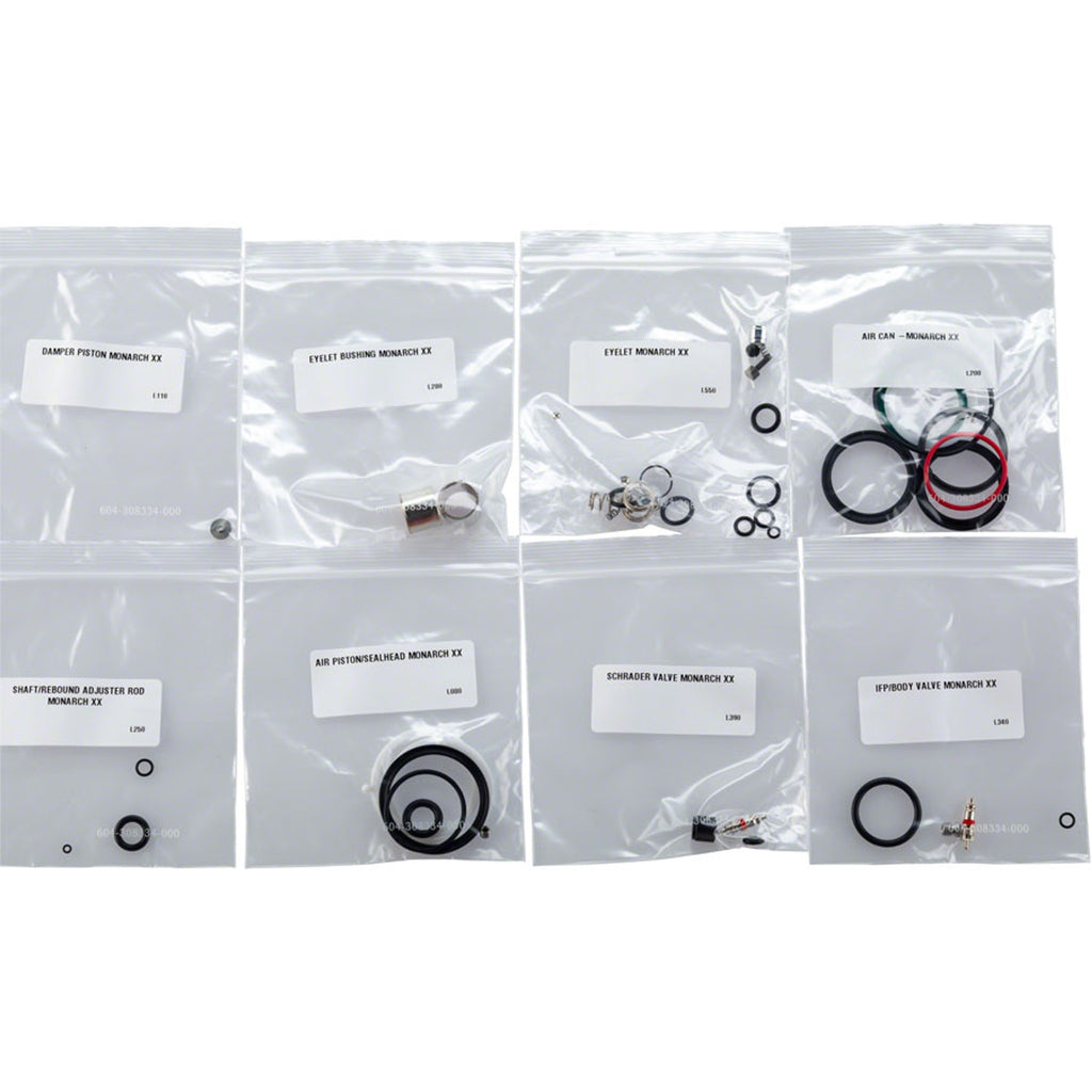Rear Shock Full Service Kits - Rear Shock Service Kit - Rear Shock Service Kit