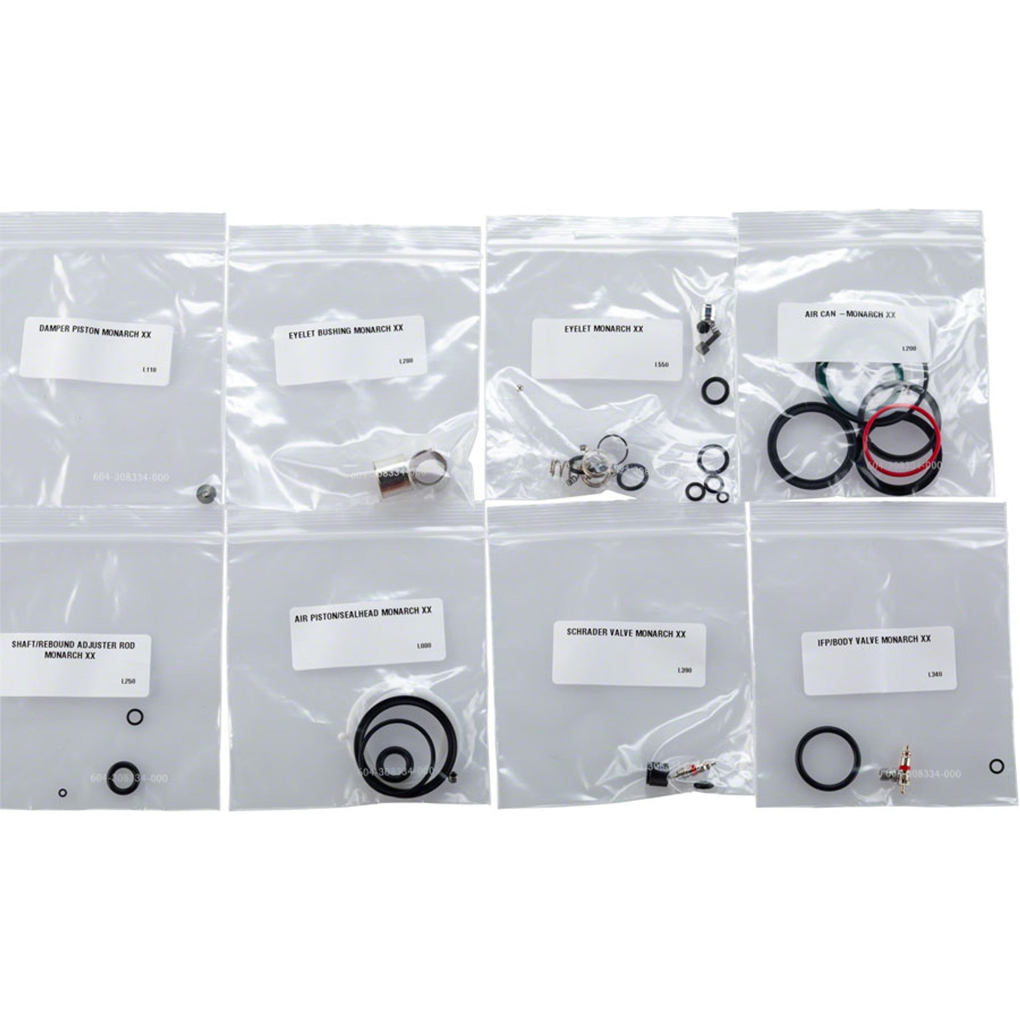 Rear Shock Full Service Kits - Rear Shock Service Kit - Rear Shock Service Kit