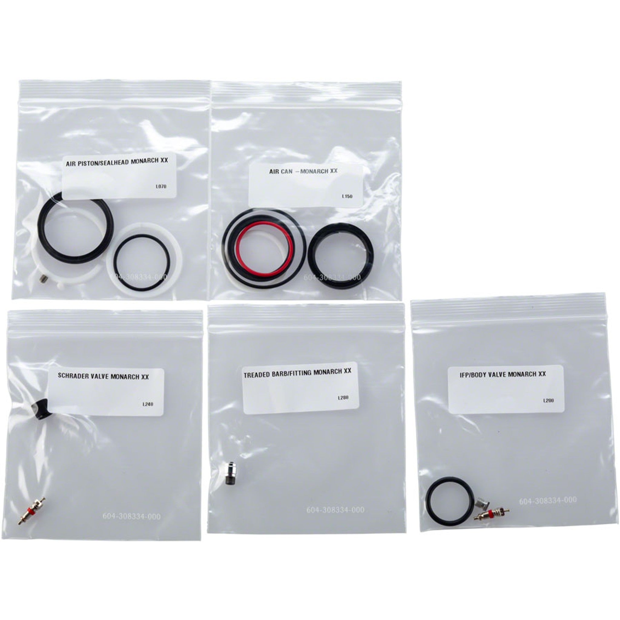 Rear Shock Basic Service Kits - Rear Shock Service Kit - Rear Shock Service Kit