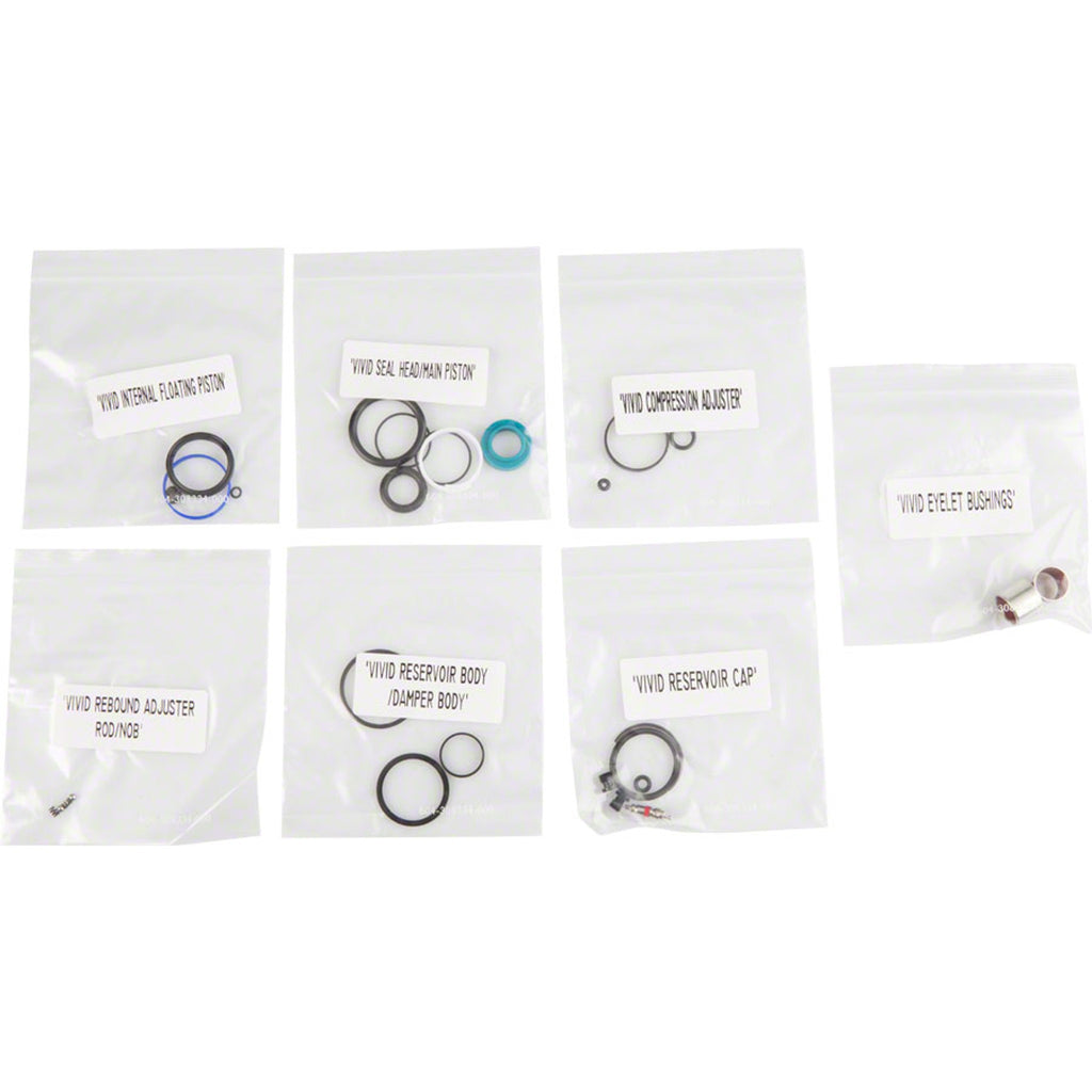 Rear Shock Full Service Kits - Rear Shock Service Kit - Rear Shock Service Kit