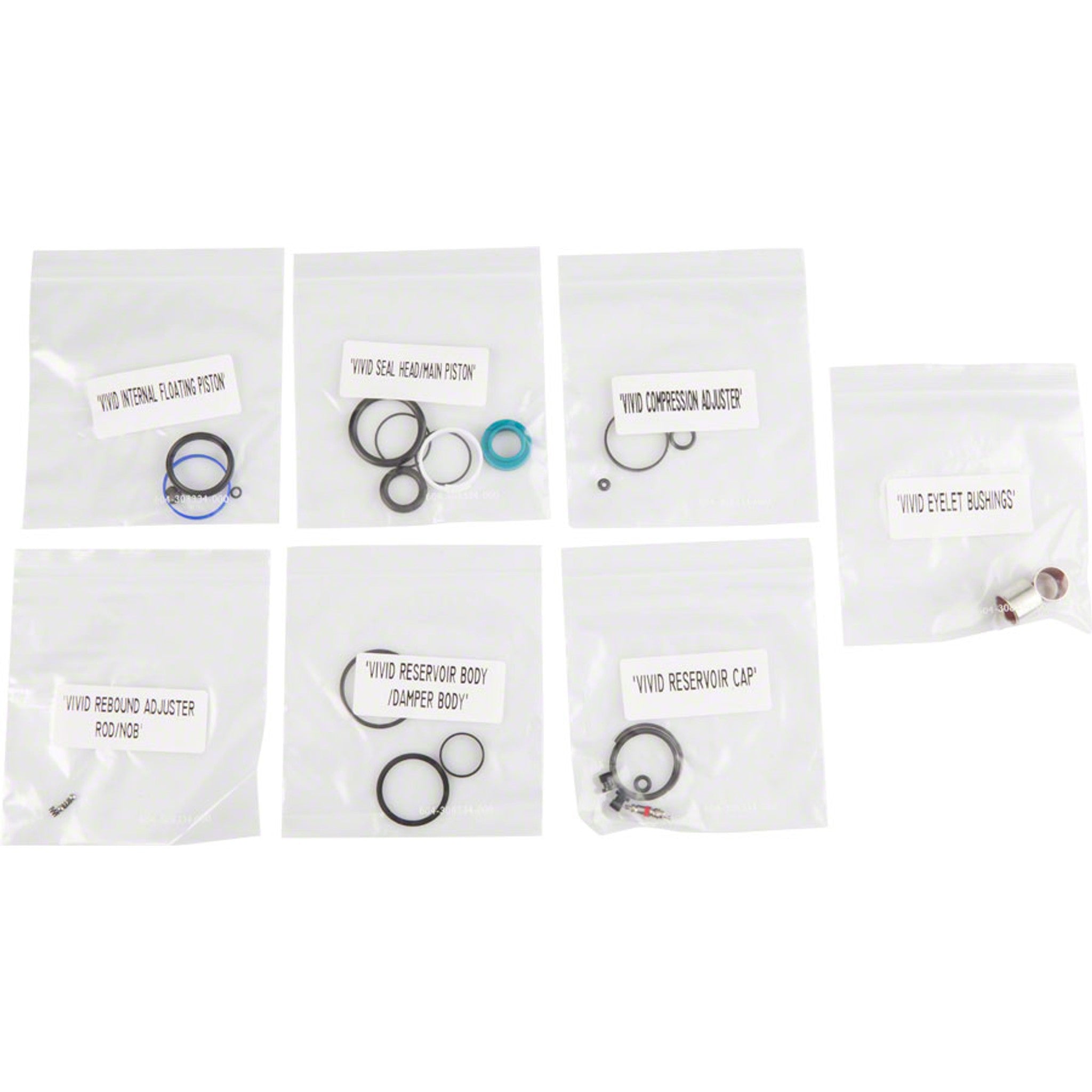 Rear Shock Full Service Kits - Rear Shock Service Kit - Rear Shock Service Kit