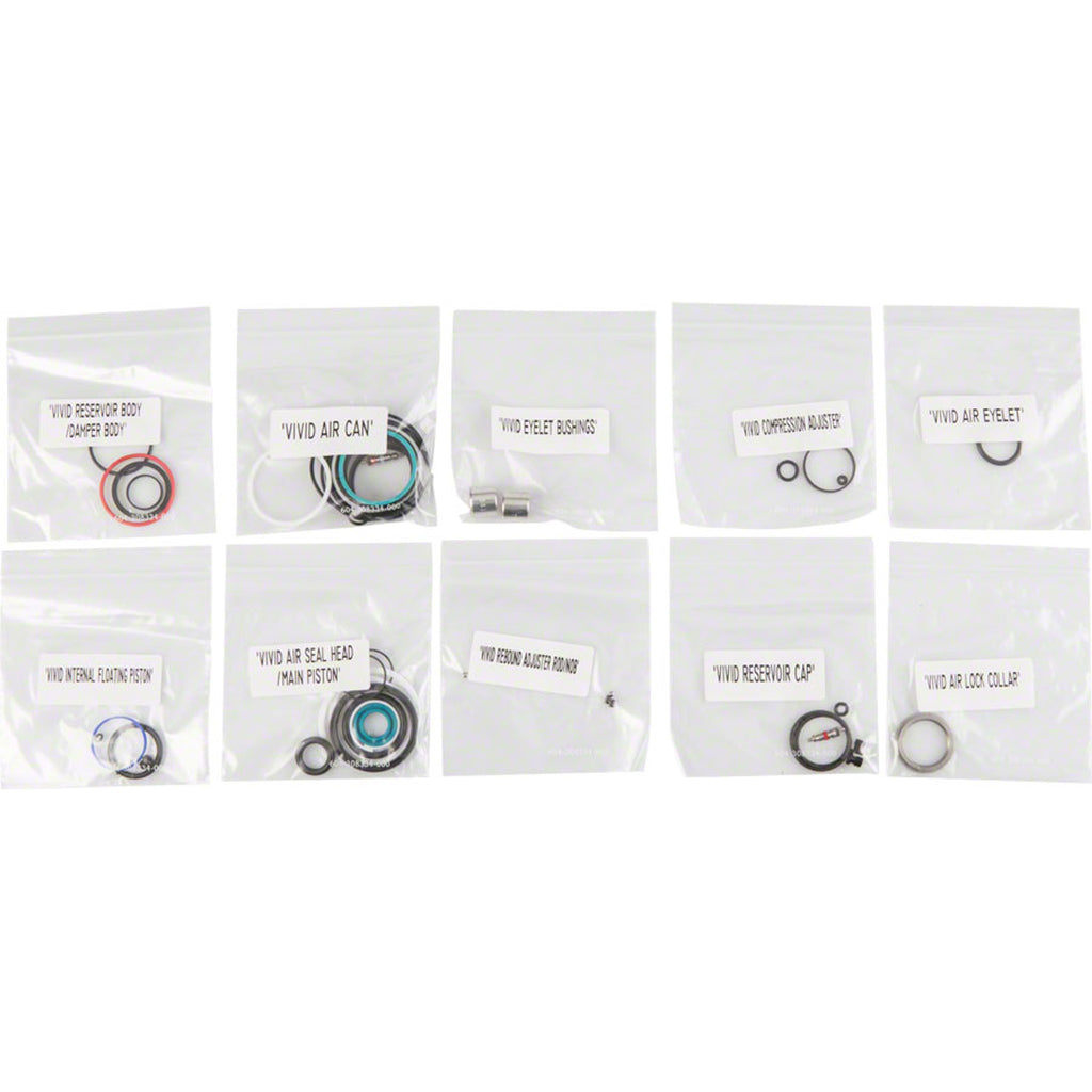 Rear Shock Full Service Kits - Rear Shock Service Kit - Rear Shock Service Kit