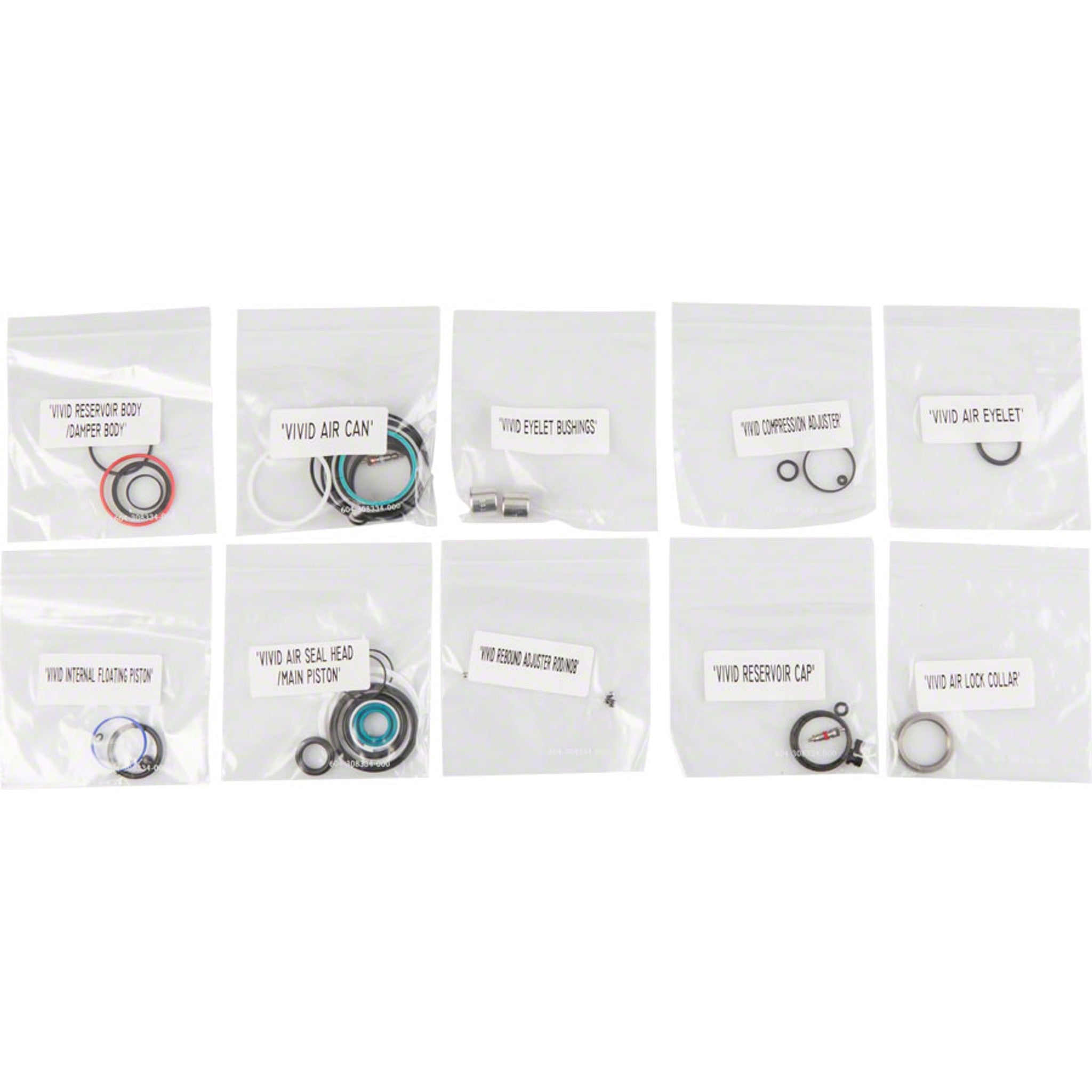 Rear Shock Full Service Kits - Rear Shock Service Kit - Rear Shock Service Kit