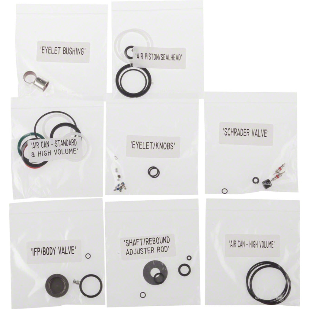 Rear Shock Full Service Kits - Rear Shock Service Kit - Rear Shock Service Kit