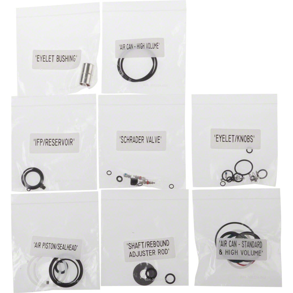 Rear Shock Full Service Kits - Rear Shock Service Kit - Rear Shock Service Kit