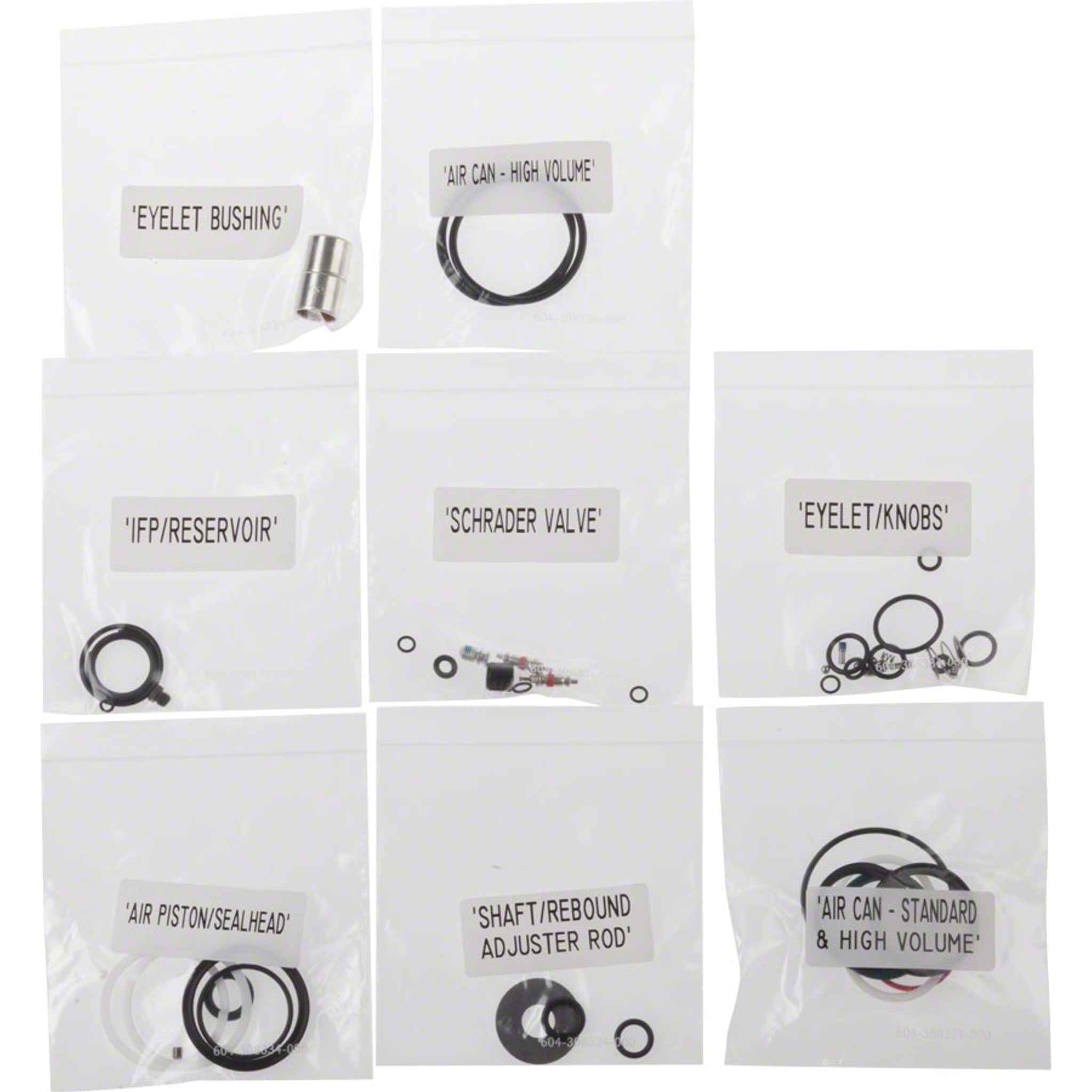 Rear Shock Full Service Kits - Rear Shock Service Kit - Rear Shock Service Kit