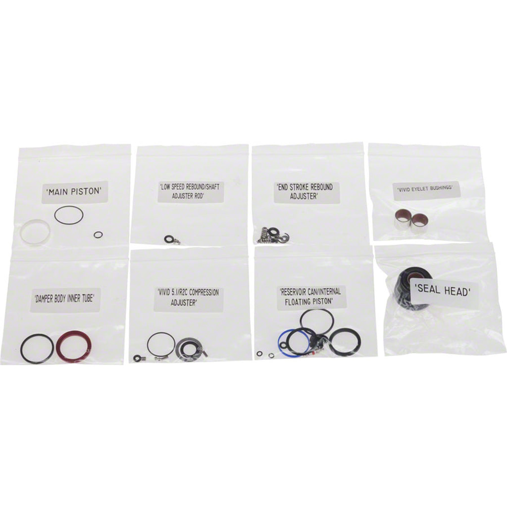 Rear Shock Full Service Kits - Rear Shock Service Kit - Rear Shock Service Kit