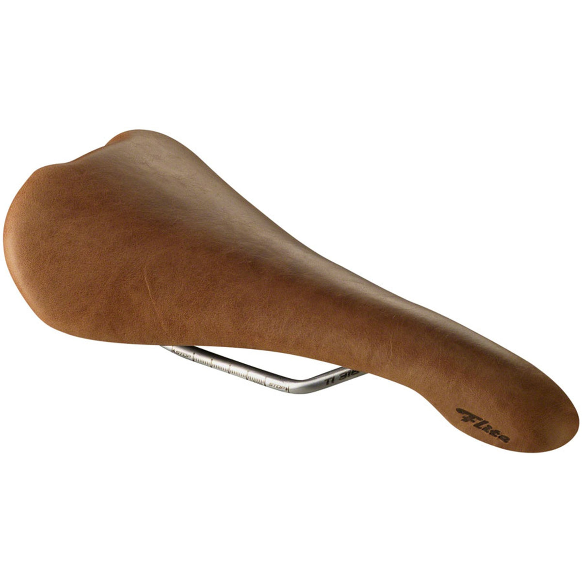Flight Racer Saddle - Titanium, Brown, L1