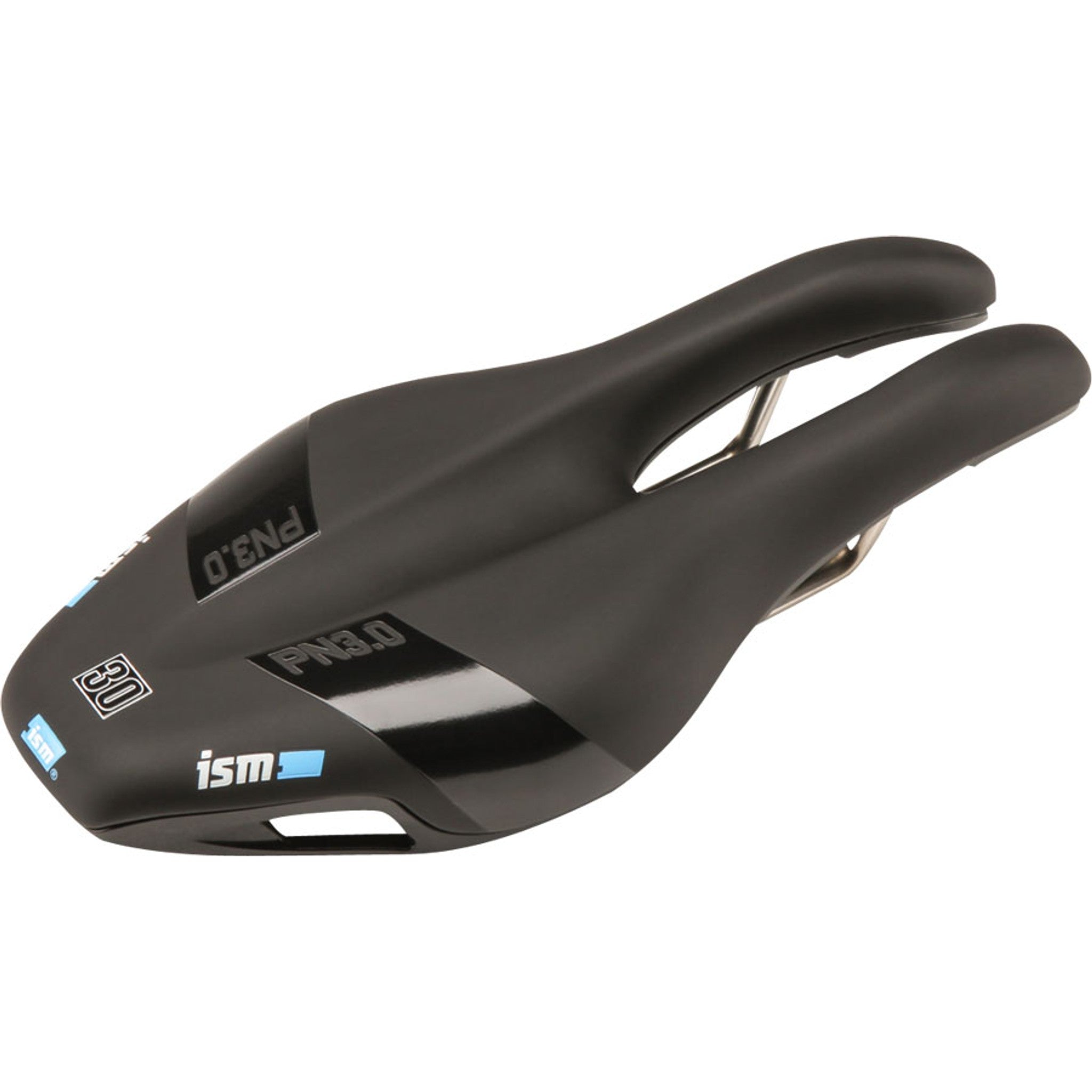 PN 3.0 Saddle - Steel, Black