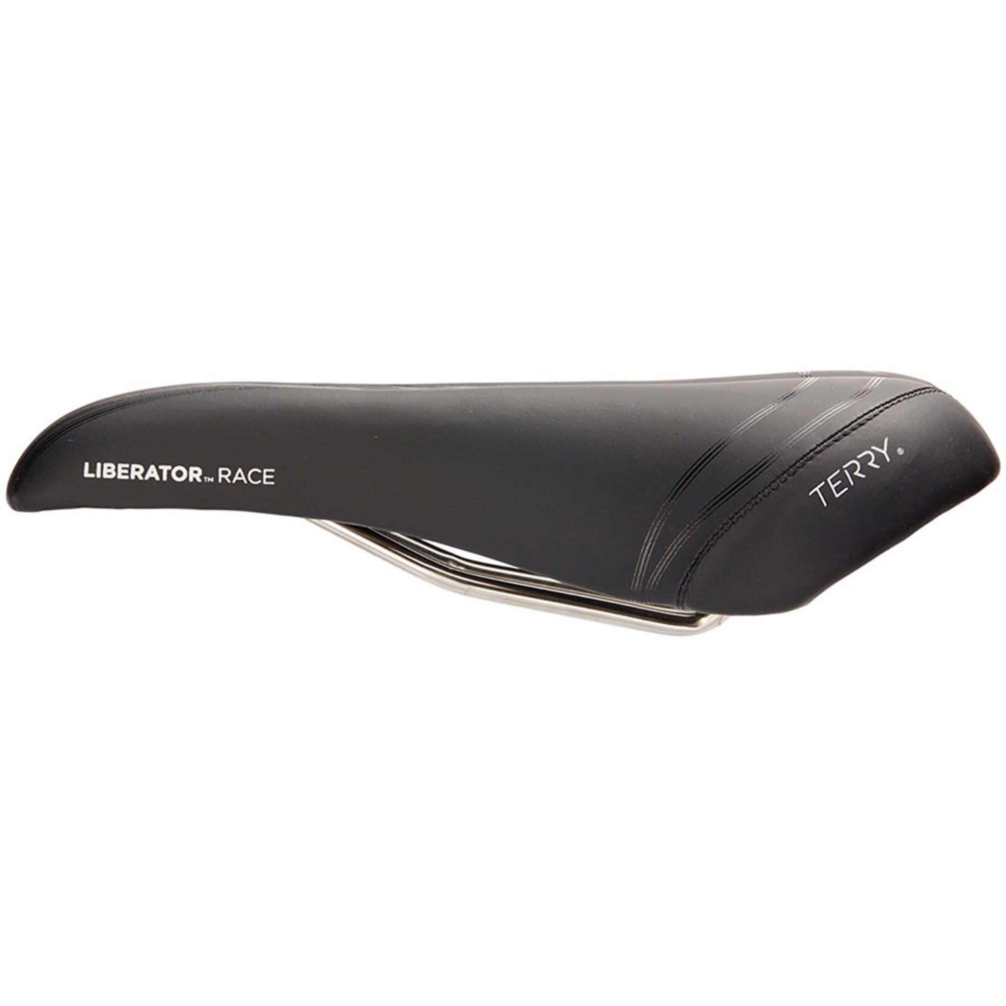 Liberator Race Saddle - Titanium, Black, Unisex