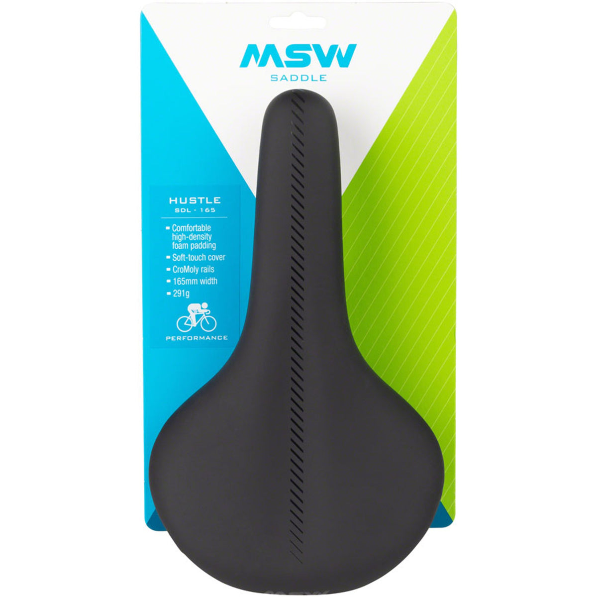 Hustle Saddle - Chromoly - Black