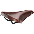 B17 Short Saddle - Steel, Antique Brown