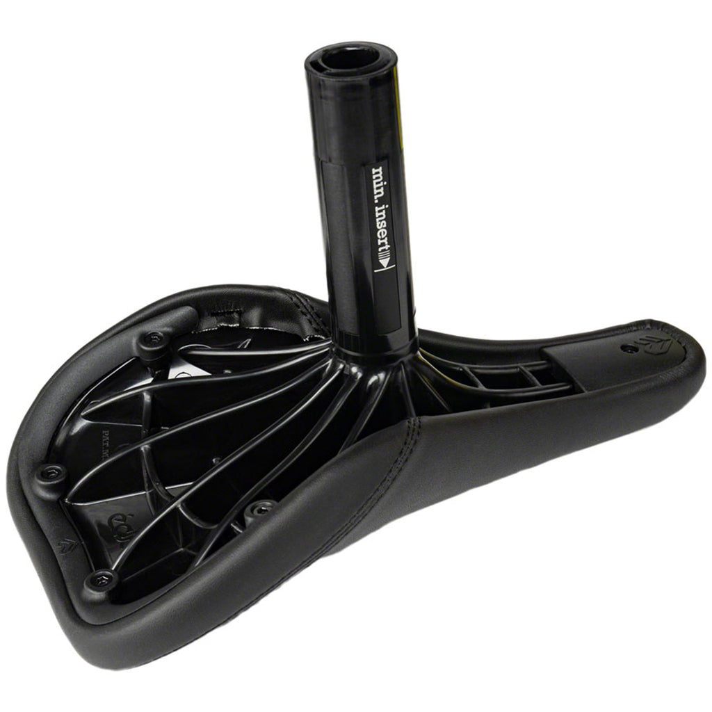Unify BMX Seat/Post Combo - Black, Slim