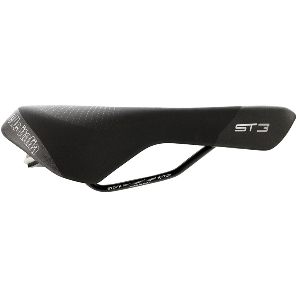 ST 3 Superflow Saddle - Fec Alloy, Black, S3