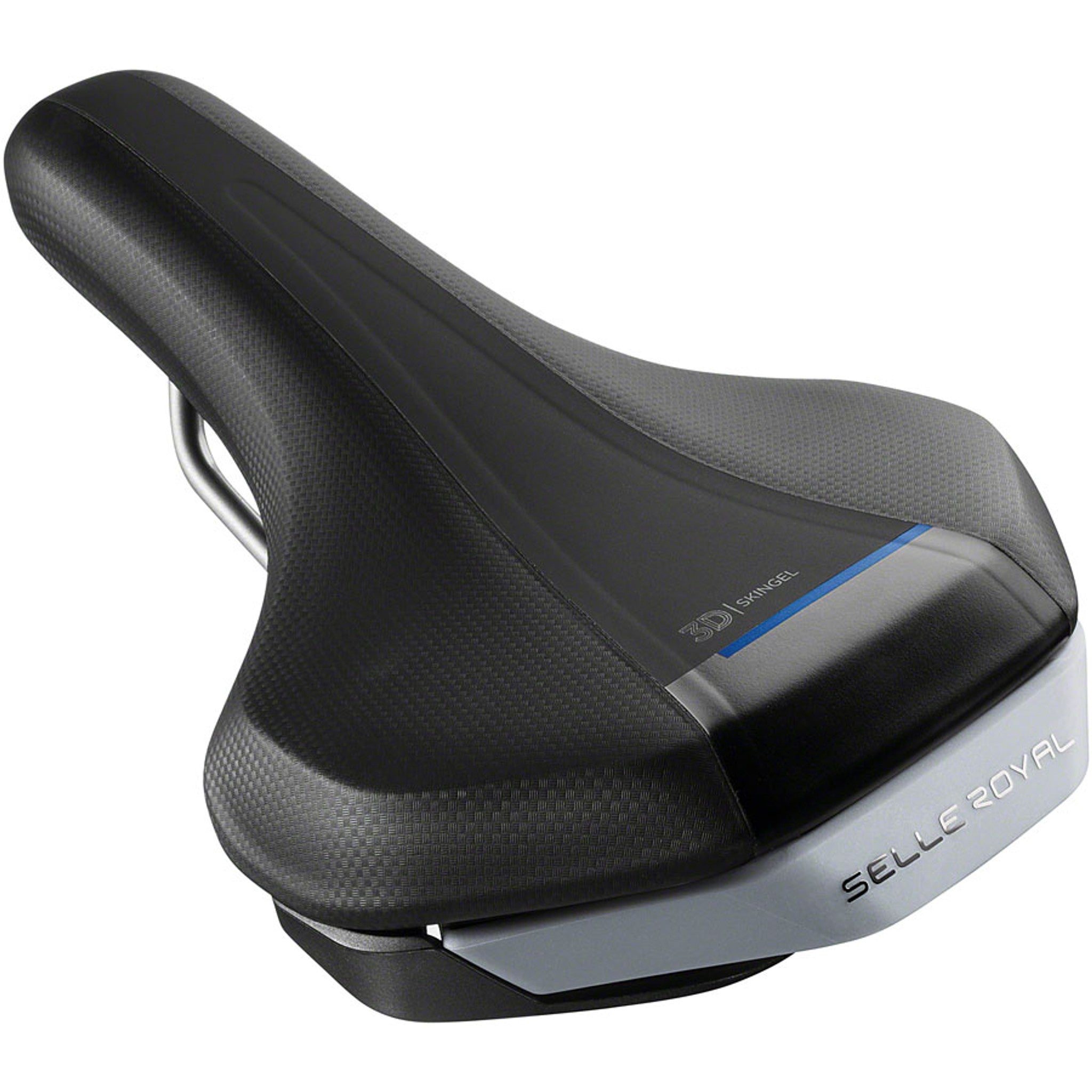 E-Zone Saddle - Steel, Black