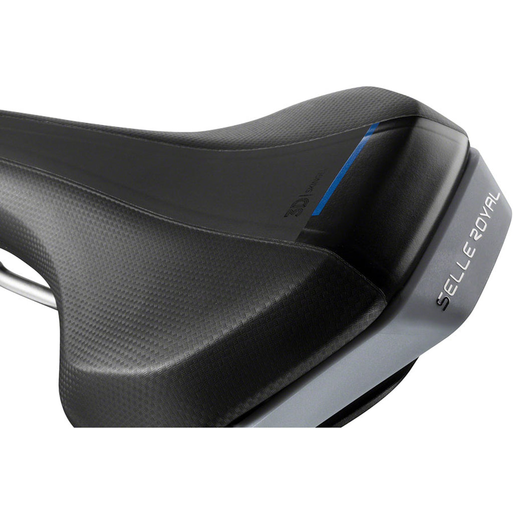 E-Zone Saddle - Steel, Black