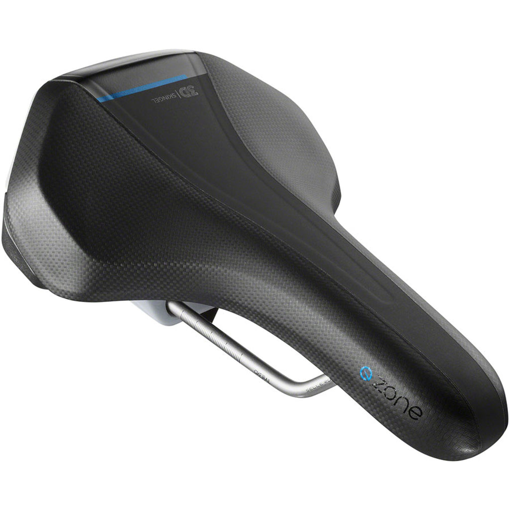E-Zone Saddle - Steel, Black