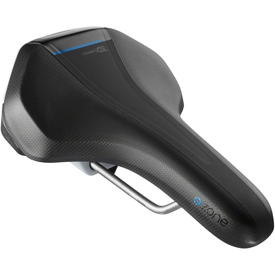 E-Zone Saddle - Steel, Black