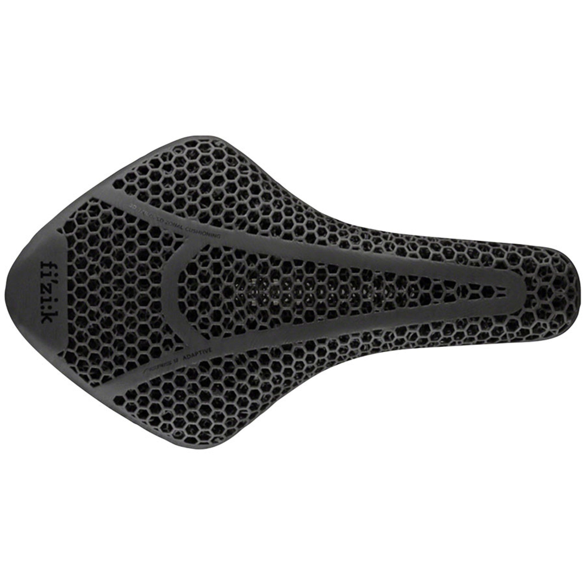 Transiro Aeris Short Distance R1 Adaptive Saddle - Carbon, 135mm, Black