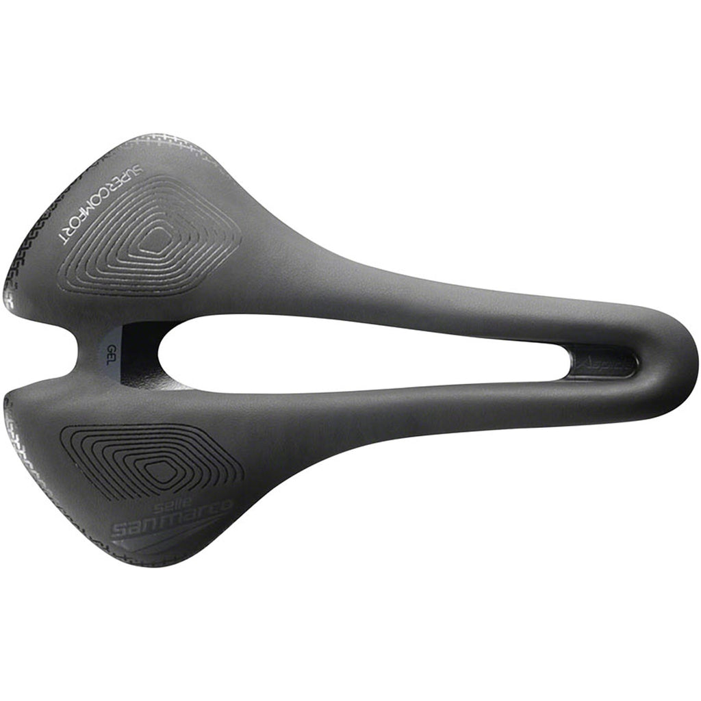 Aspide Short Supercomfort Racing Saddle - Manganese, Black, Wide