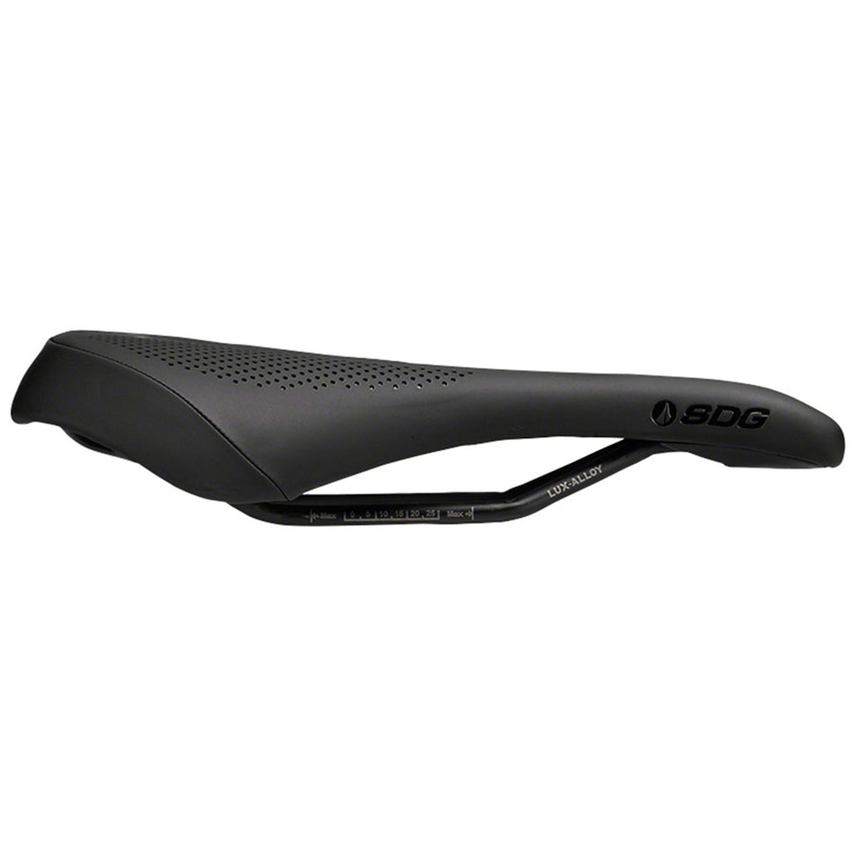 Allure V2 Saddle - Lux-Alloy, Black