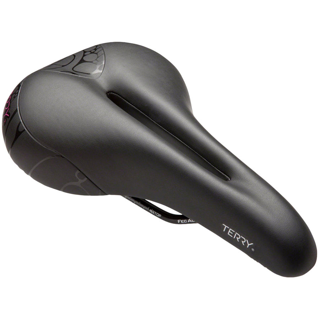 Butterfly Chromoly Gel Saddle - Chromoly, Black, Women's