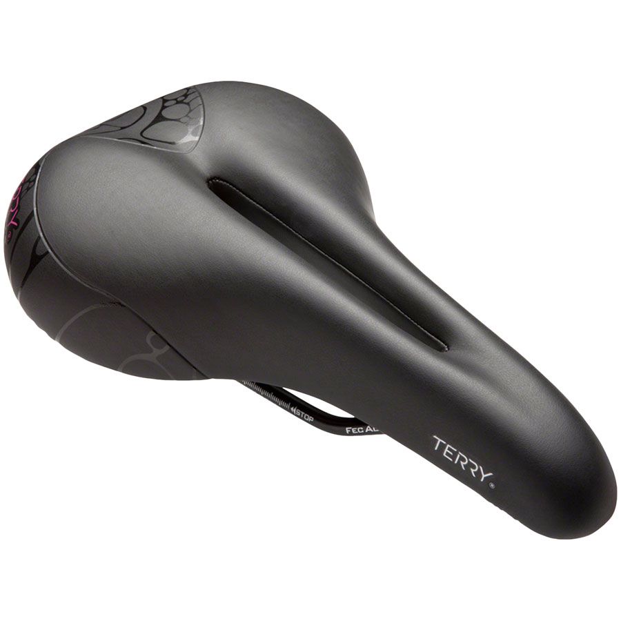 Butterfly Chromoly Gel Saddle - Chromoly, Black, Women's