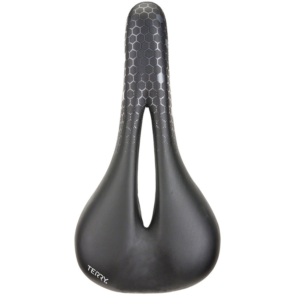 Fly Ti Gel Saddle - Titanium, Black/Gray, Men's