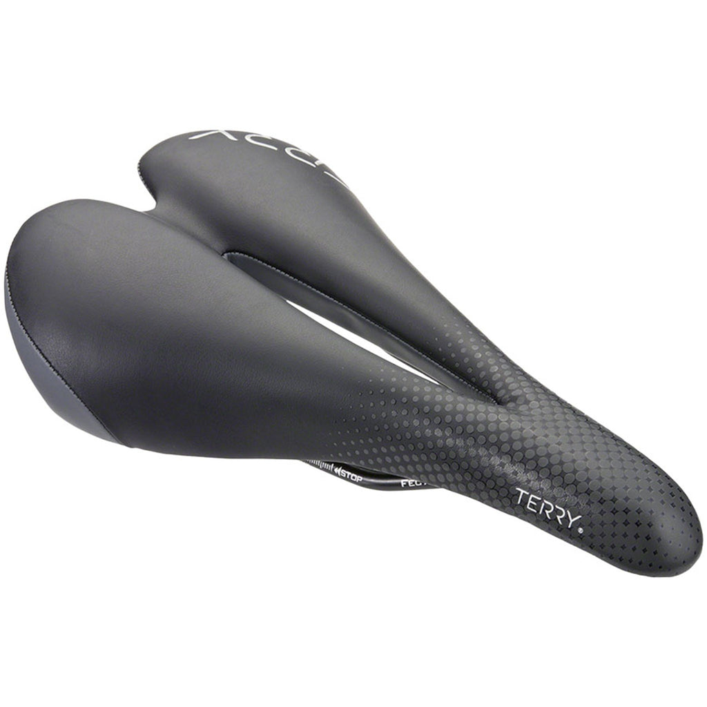 Falcon X Saddle - Chromoly, Black Gray, Women's