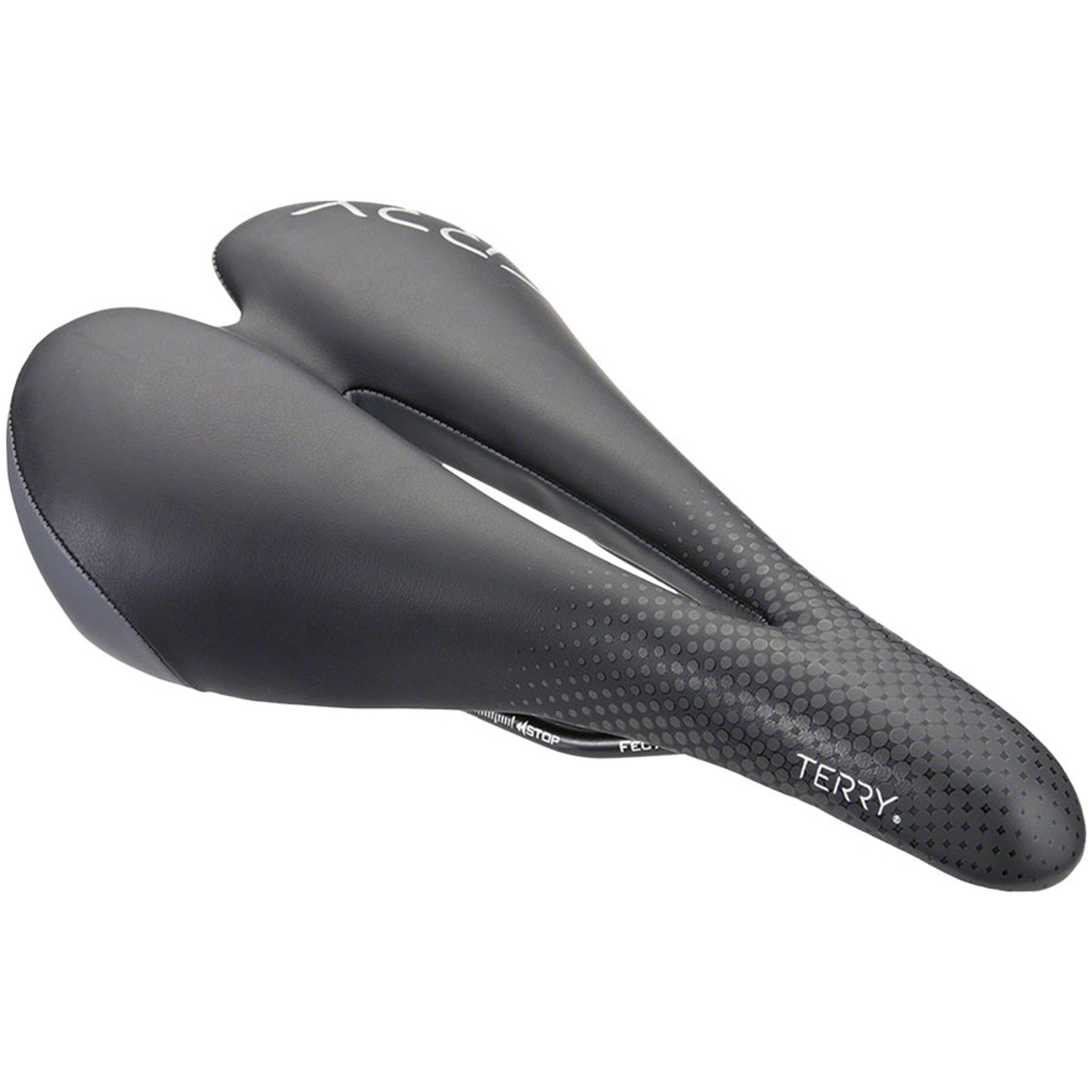 Falcon X Saddle - Chromoly, Black Gray, Women's