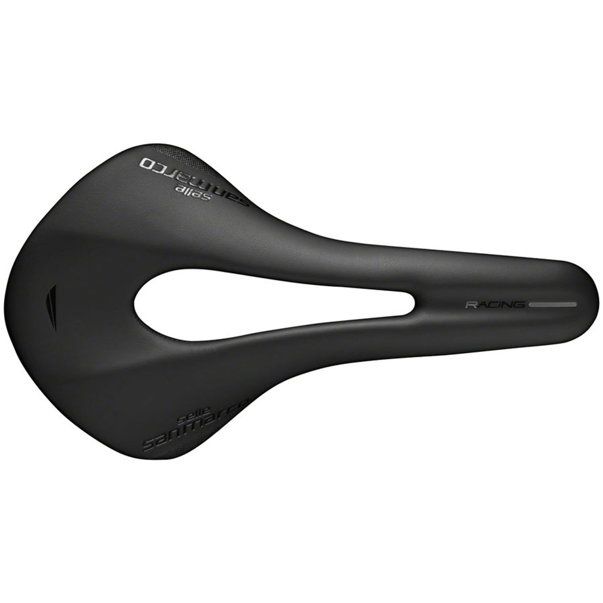 Allroad Open Fit Racing Saddle - Manganese, Black, Men's, Wide