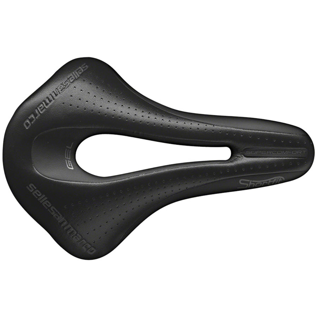 Shortfit Supercomfort Open-Fit Racing Saddle - Manganese, Black, Men's, Wide