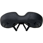 Comfort Saddle - Steel, Black, Wide