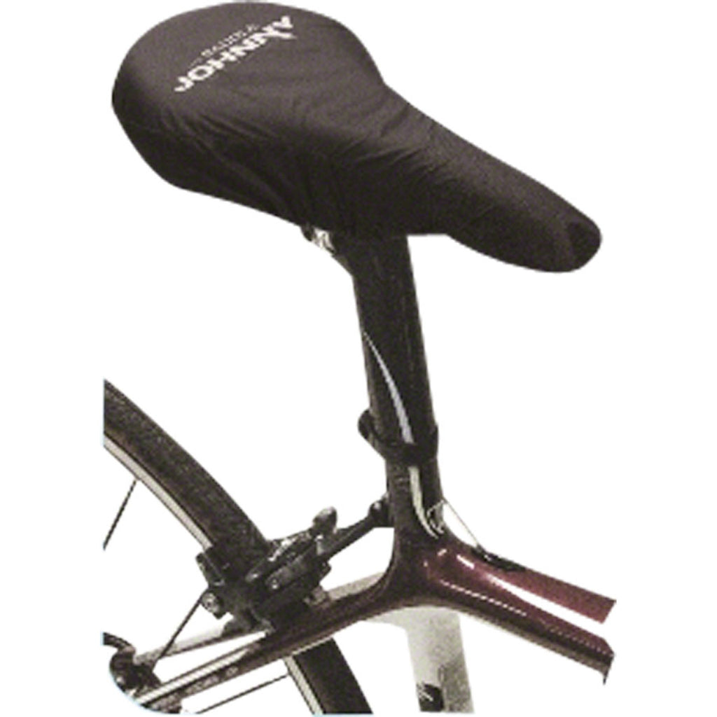 White Lightning Saddle Johnny Seat Cover, Black