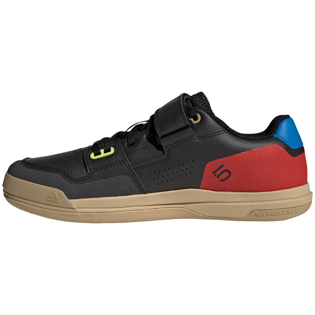Hellcat Mountain Clipless Shoes - Men's, Core Black/Core Black/Red