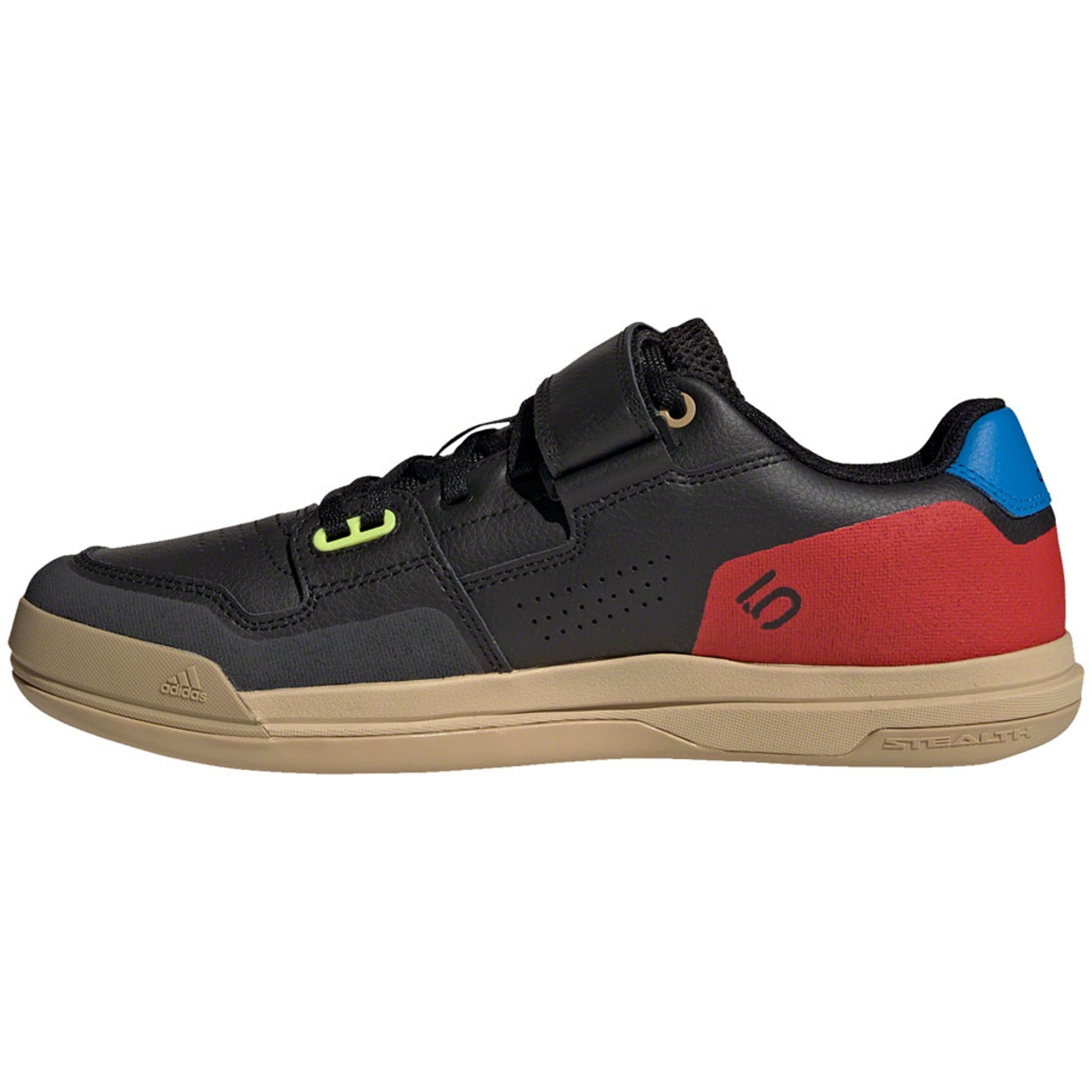 Hellcat Mountain Clipless Shoes - Men's, Core Black/Core Black/Red